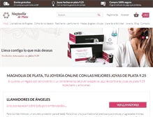 Tablet Screenshot of magnoliadeplata.com